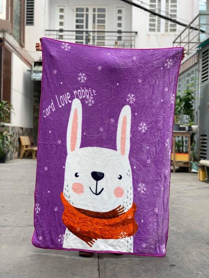 ♥️♥️Mền tuyết hình thú cho bé KT: 1,4m x94cm . giao hình ngẫu nhiên nhé khách