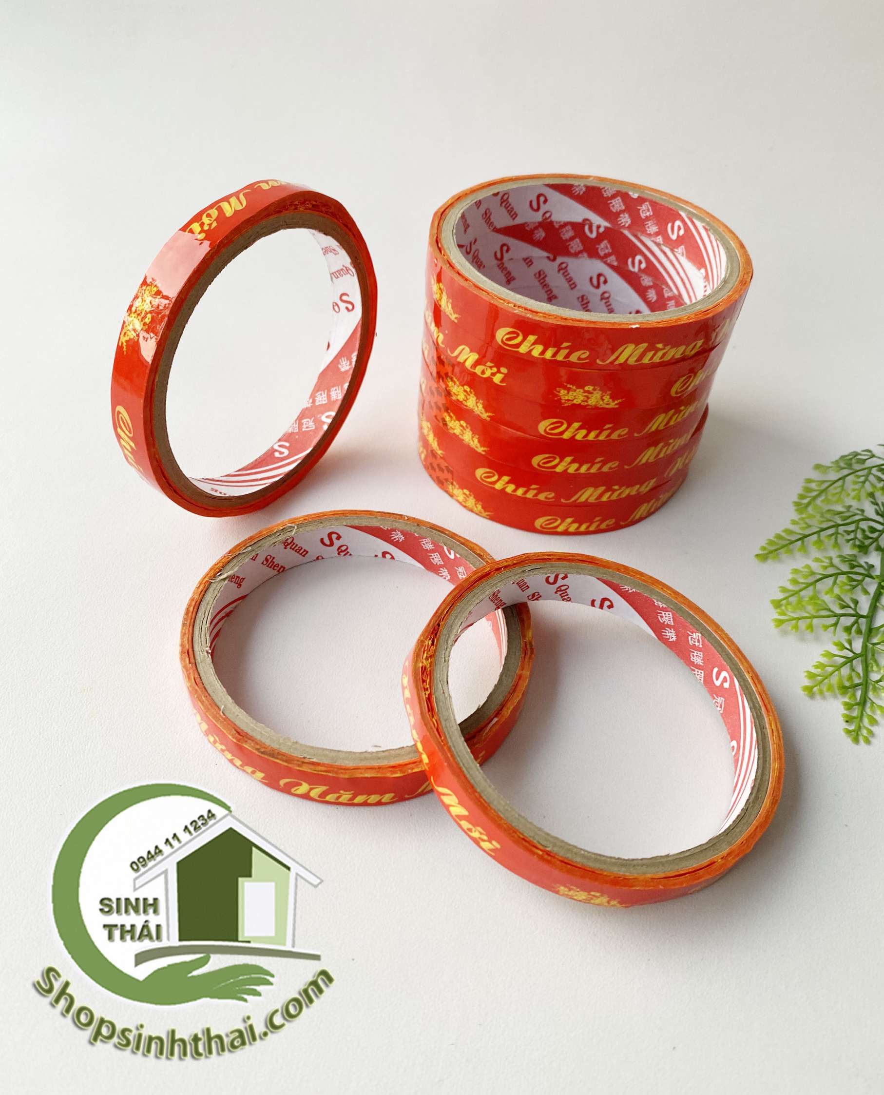[HCM]Băng keo chúc mừng năm mới ( 1 cuộn )