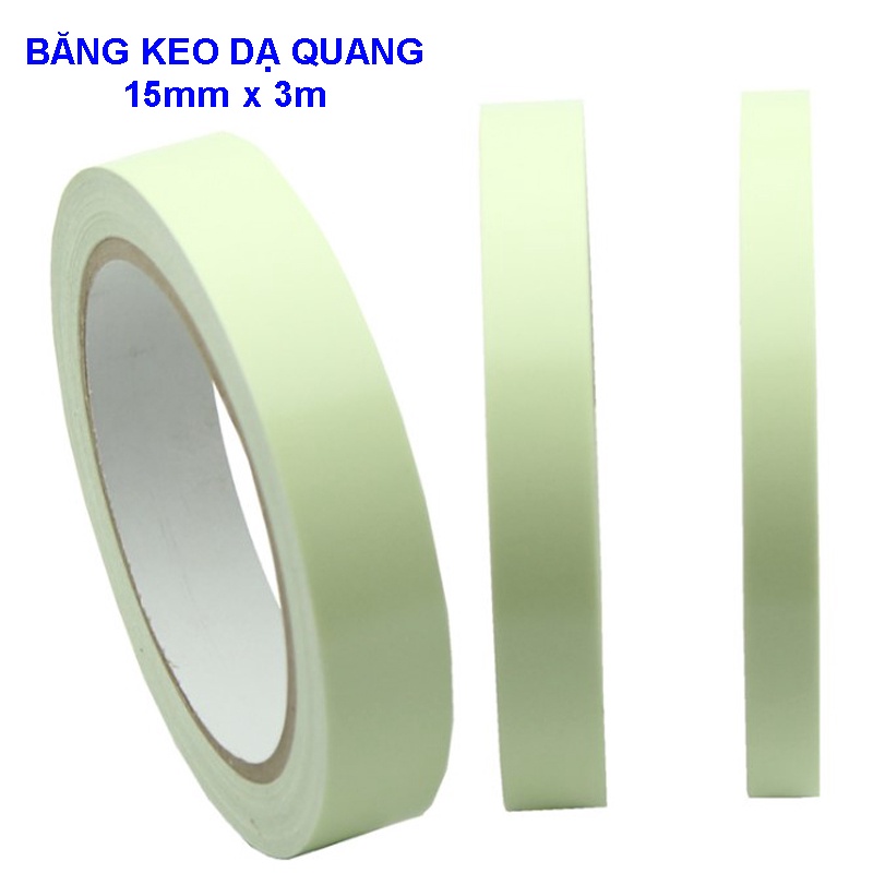 Băng keo decal DẠ QUANG phát sáng ban đêm