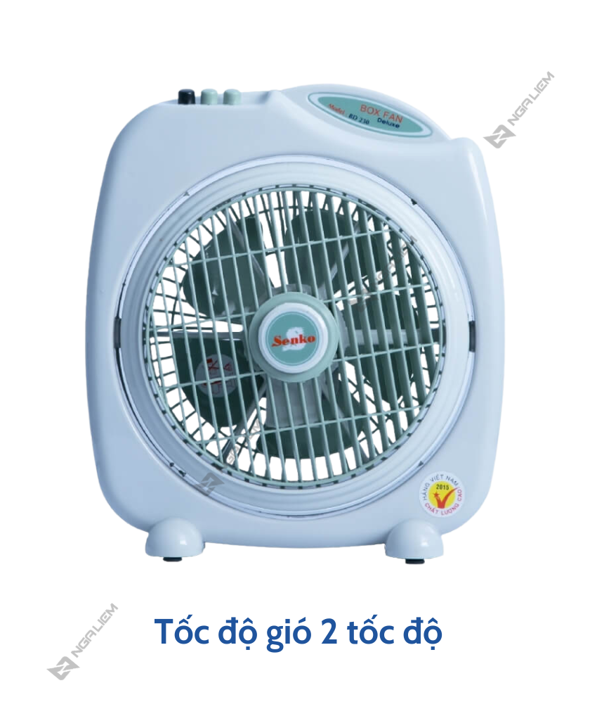 Quạt bàn đảo 2 Tấc BD230 SENKO (Quạt hộp)