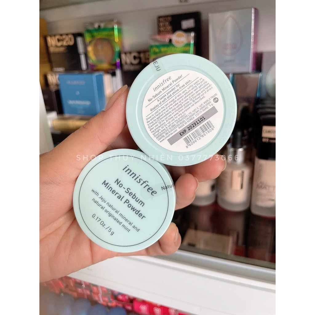 Phấn Phủ Innisfree No Sebum Mineral Powder 8.5g