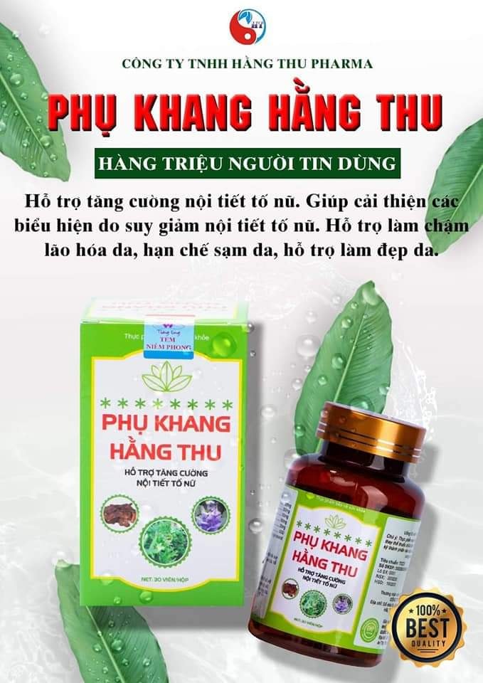 Viên uống nội tiết Hằng Thu [Có tem phiếu bảo hành chính hãng]