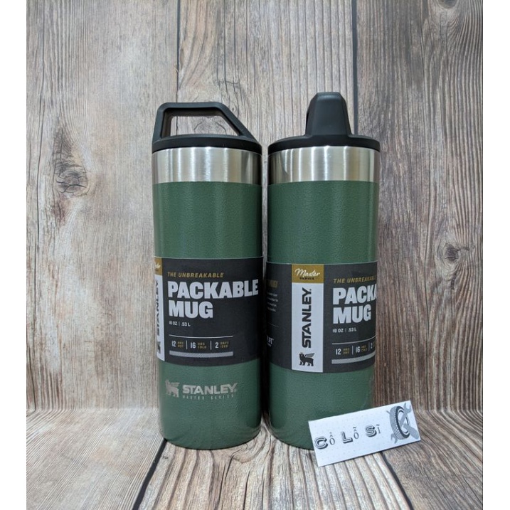 STANLEY UNBREAKABLE PACKABLE MUG 18 OZ BÌNH GIỮ NHIỆT [Hàng