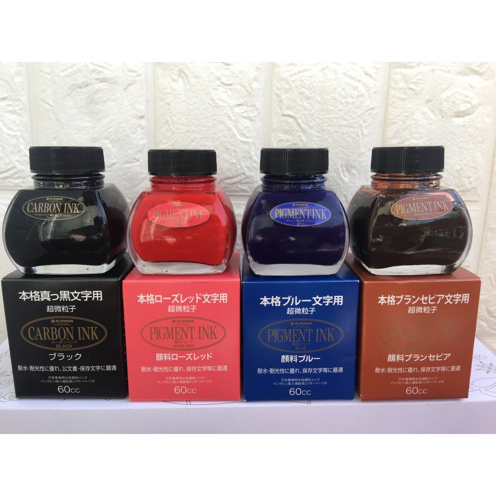 MỰC KHÁNG NƯỚC PLATINUM PIGMENT INK