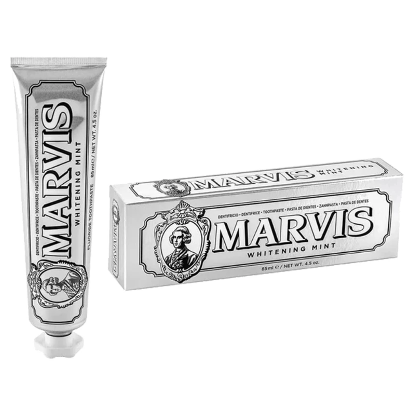 Kem Đánh Răng Marvis Whitening Mint - 85ml