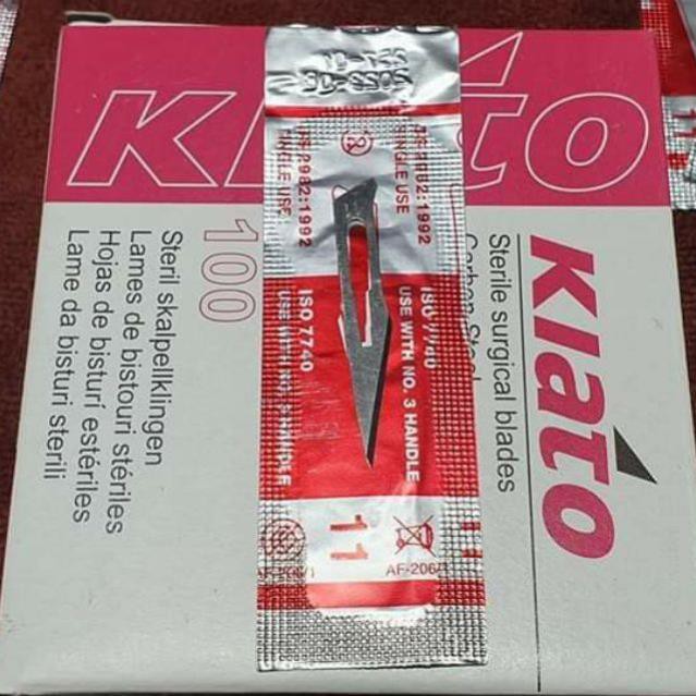 Lưỡi dao mổ số 11 DAO 11 (hộp 100 cái)