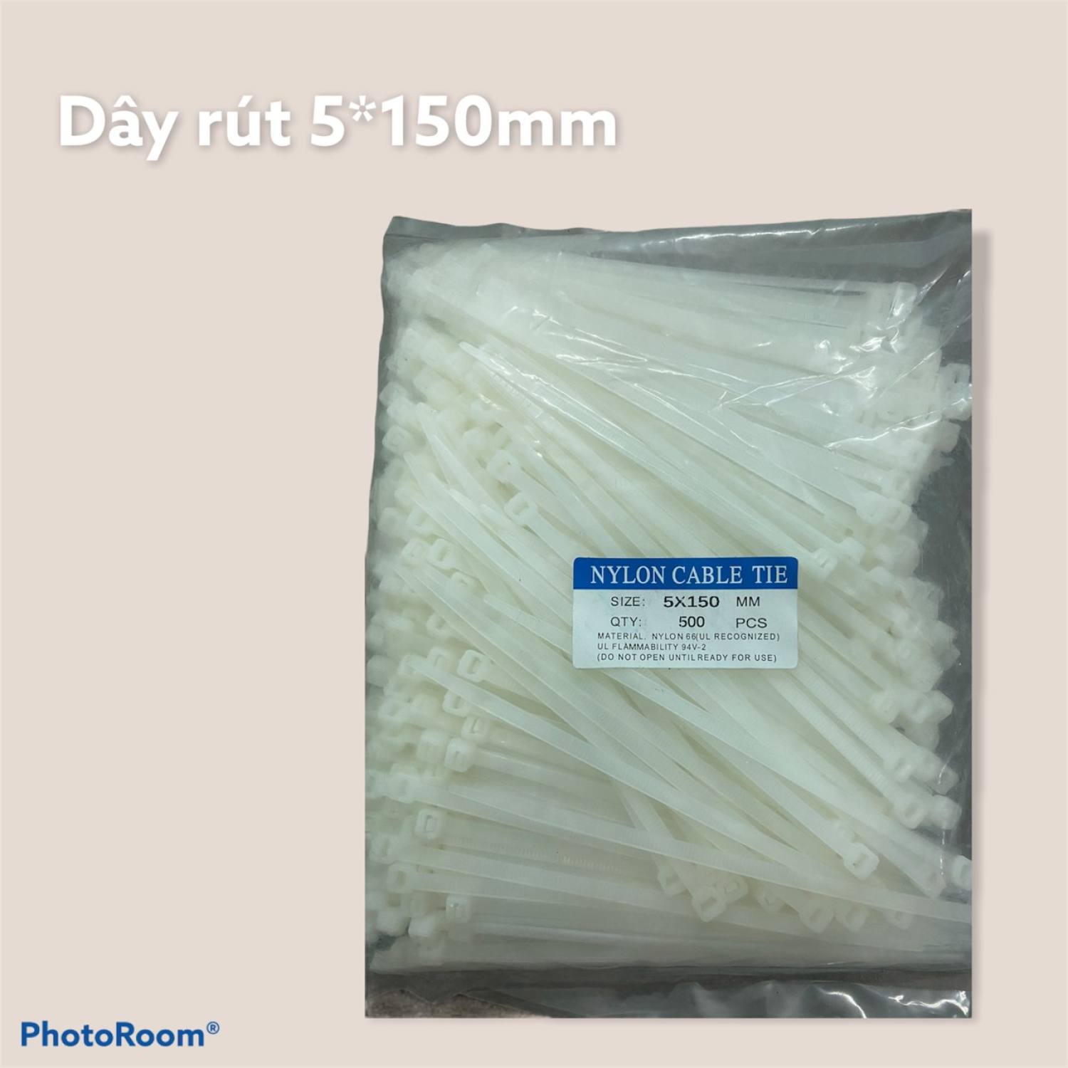 Dây rút nhựa 5*150mm