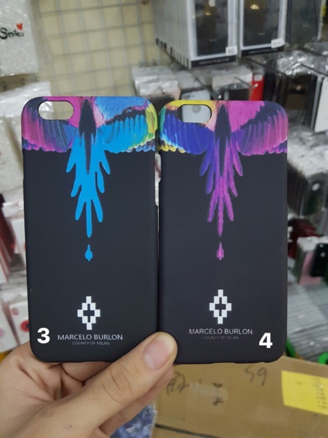 Ốp nhám HOT Marcelo Burlon Iphone đủ mã (26 mẫu)