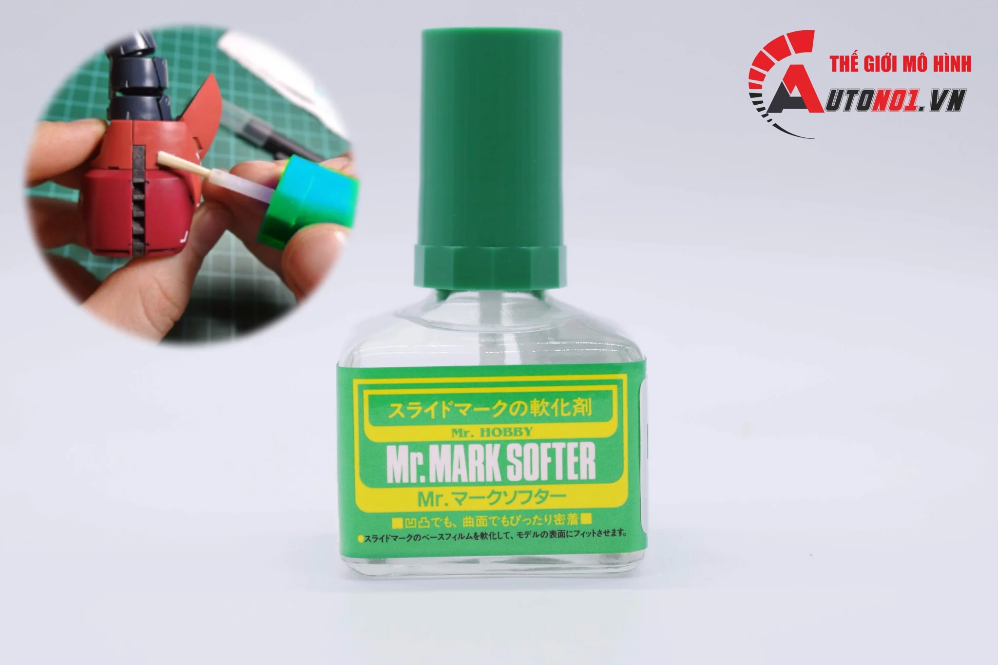 Dung dịch làm dính - mềm decal mark setter, mark softer Mr.Hobby