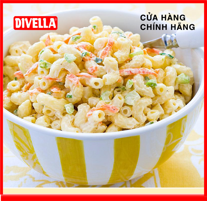 [HÀNG CÔNG TY NHẬP KHẨU] Nui Divella Chifferini Rigati Số 47