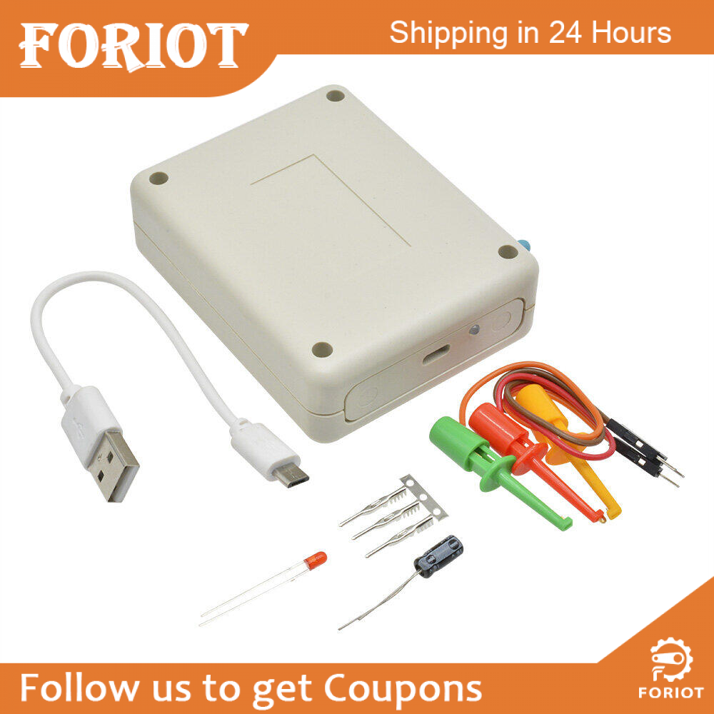 Foriot Chính Thức LCR-T7 Máy Kiểm Tra Bóng Bán Dẫn TFT Diode Máy Kiểm Tra Điện Dung LCR ESR Máy Đa Chức Năng Máy Đồng Hồ Đo Vạn Năng