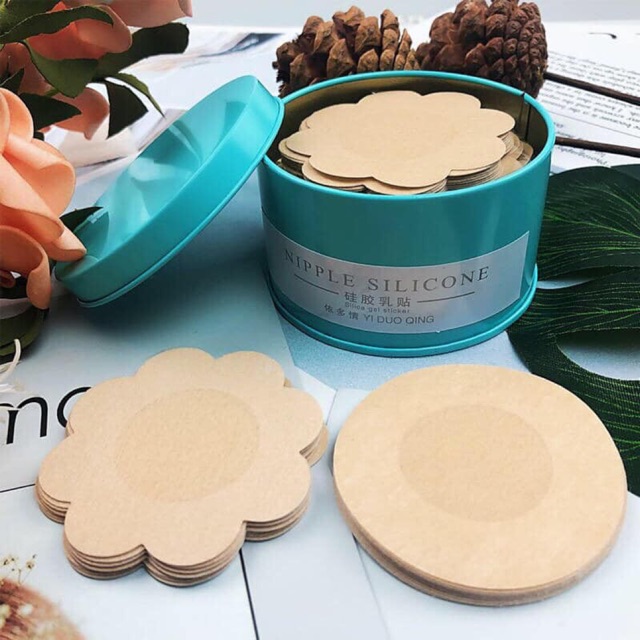 [HCM]Hộp 30 Đôi Miếng Dán Nhũ Hoa  Dán Ngực  Dán Ti