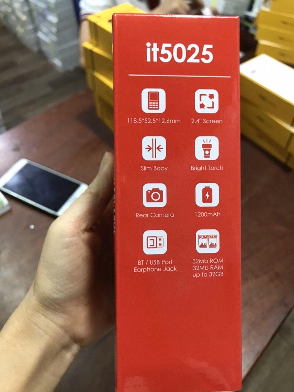 Điện thoại itel it5025 mới Fullbox Bảo hành 12 tháng