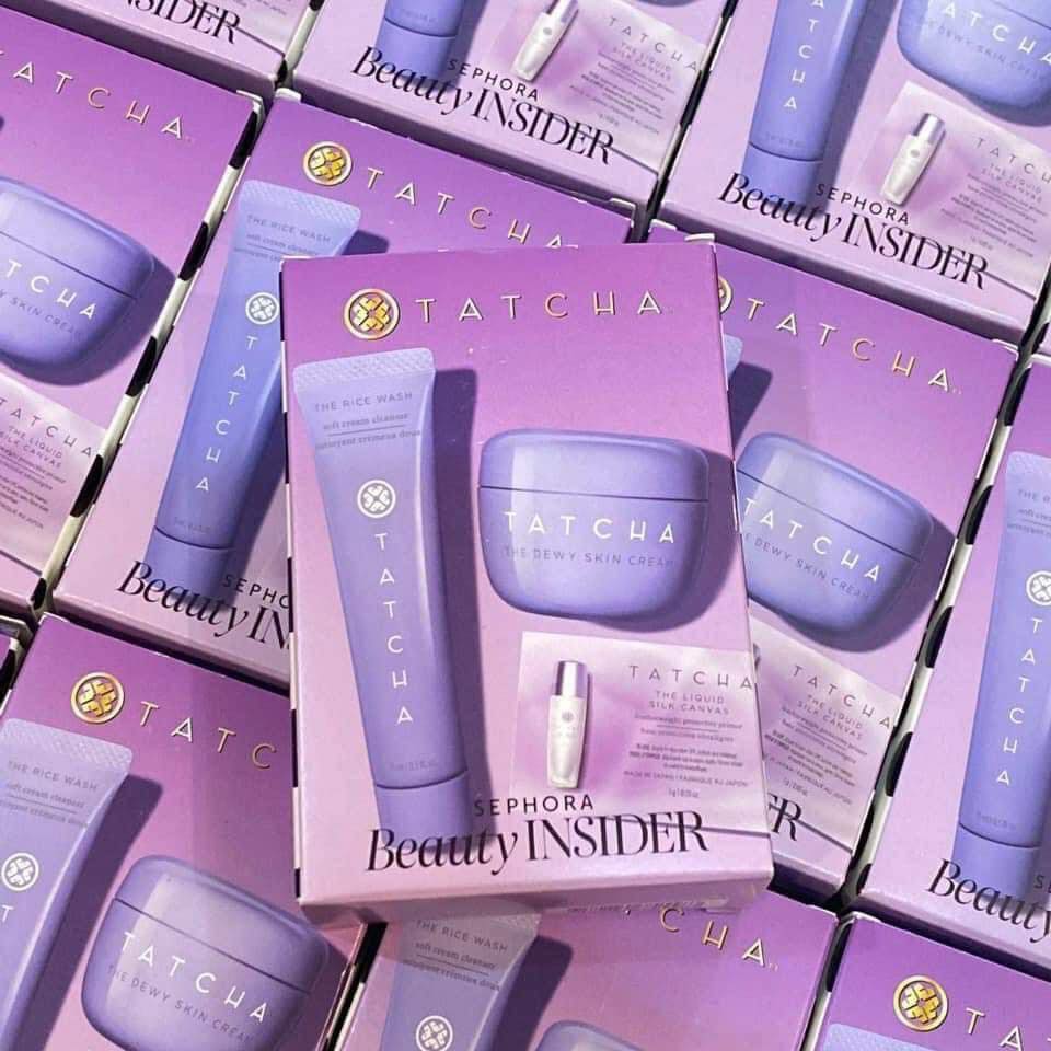 SET TRANG ĐIỂM TATCHA 3 MÓN FROM SEPHORA BEAUTY INSIDER
