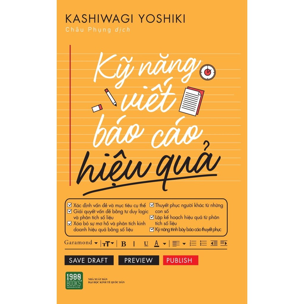 Sách - Kỹ Năng Viết Báo Cáo Hiệu Quả