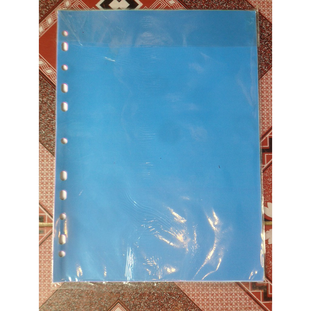 Combo 10 Tập Chia File Nhựa 12 Lá Có Số