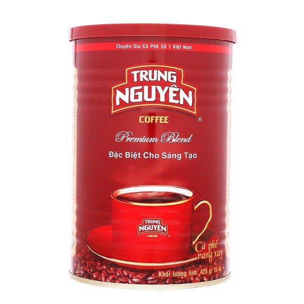 Cà phê rang xay Premium blend (425gr) - Trung Nguyên Legend