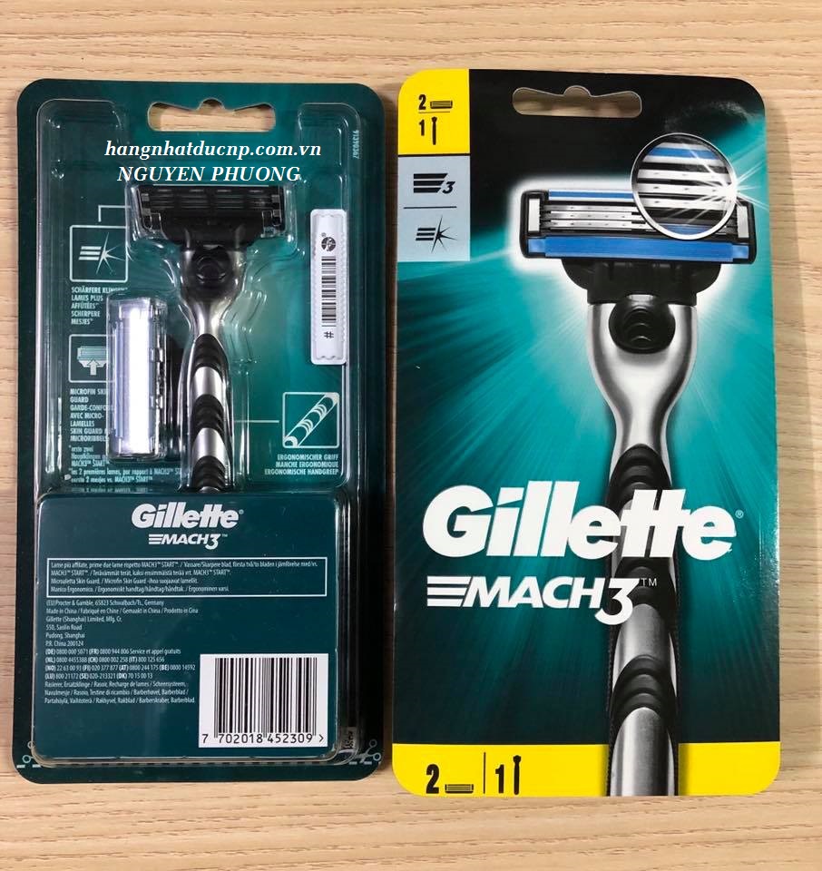 Dao cạo râu Gillette Mach 3