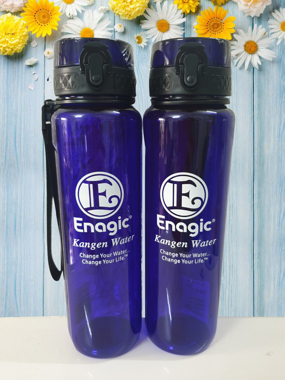 Bình Enagic Đựng Nước Ion kiềm Giữ Hydrogen (Dung tích 1 lít)