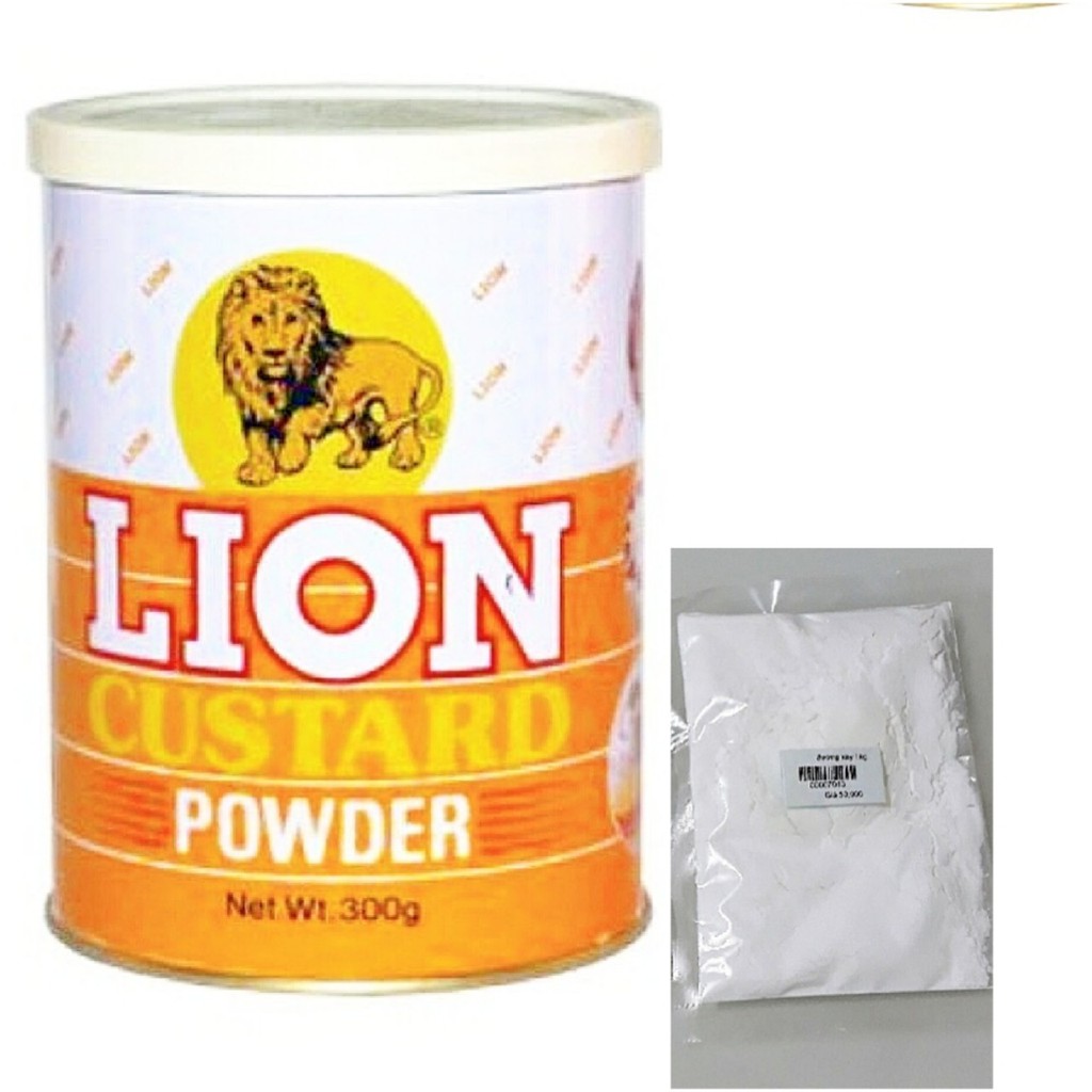 Bột sư tử/ Bột trứng sữa Lion custard powder 100gr