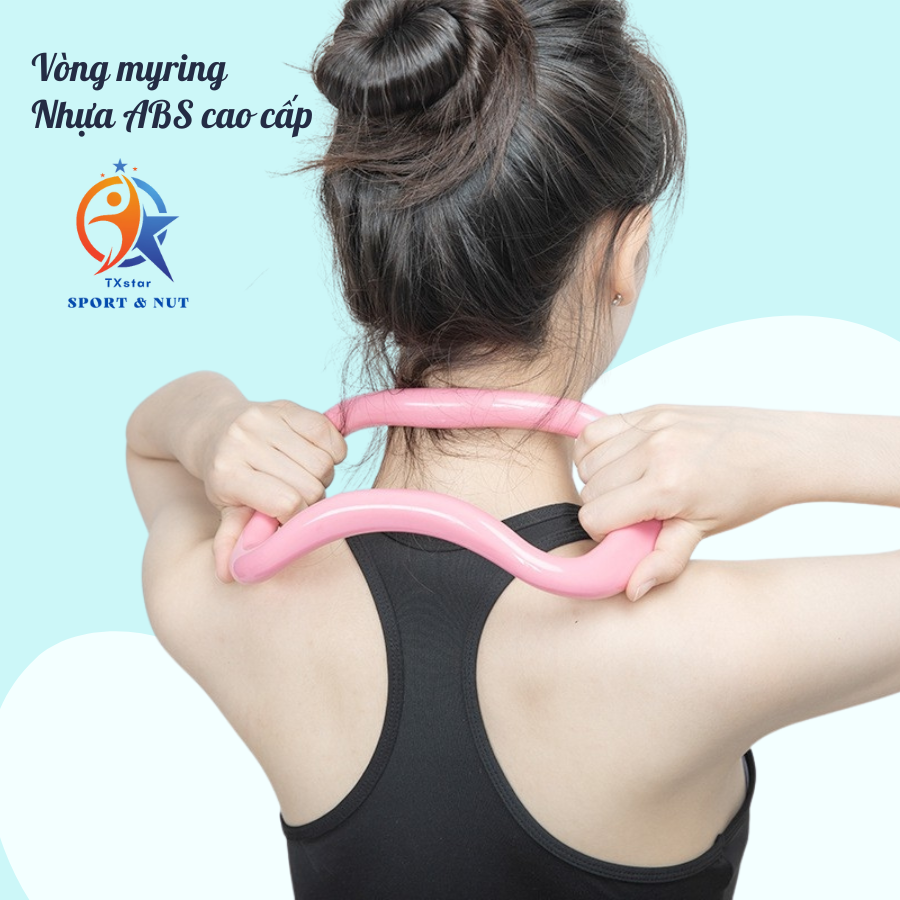 Vòng tập yoga Myring hàng loại 1 cao cấp -nhựa ABS bền bỉ chắc chắn