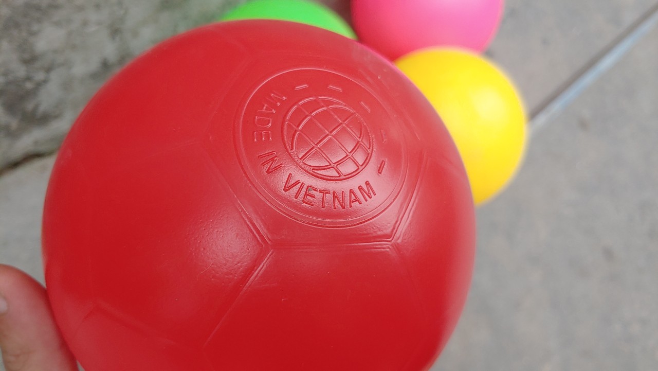 Combo 100 quả bóng nhựa mềm cho bé,size 5.5cm