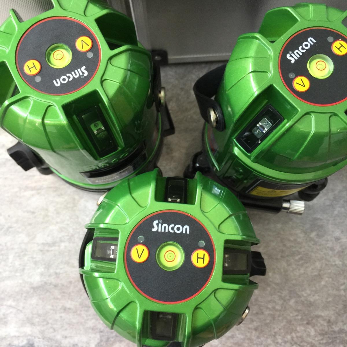 Máy Thuỷ bình Laser Sincon SL-223G 5 tia xanh