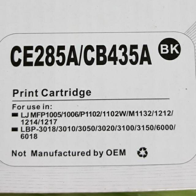 Hộp mực 35a - 85A dùng cho máy hp 1005 1006 ....