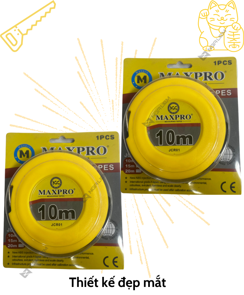 Thước Cuộn Sắc Jcr01 – 10m, 20m Maxpro