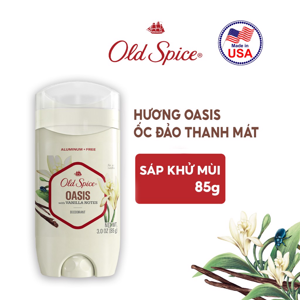 Lăn khử mùi Old Spice Stick Deodorant Oasis - 85gr