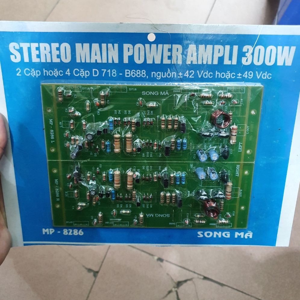 Bo mạch công suất 8 sò 2 vế 300w phương nam