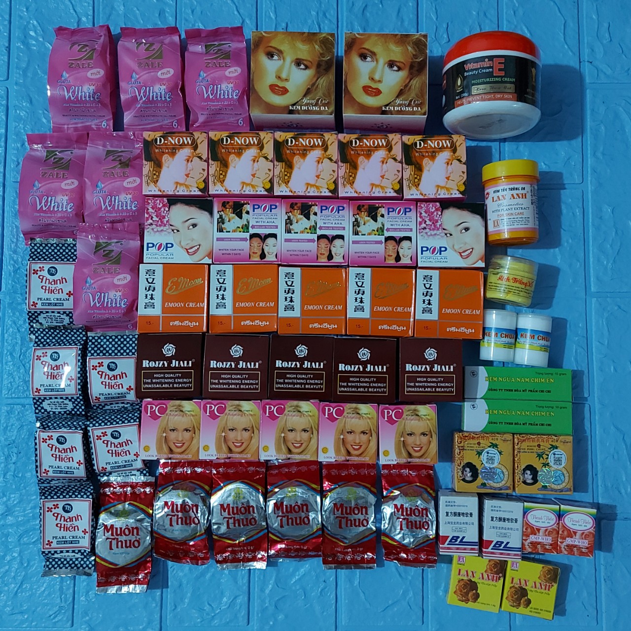 combo trắng nhanh (mọi loại da)