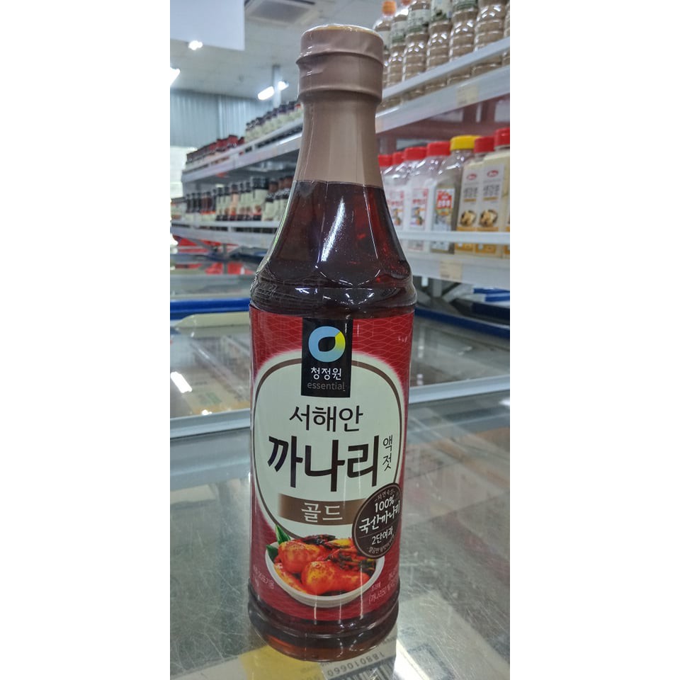 Nước Mắm Cá Cơm Hàn Quốc 1Kg - 멸치 액젓