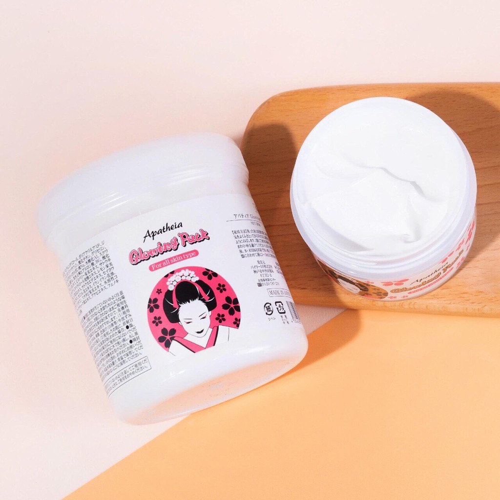 [ TỔNG KHO ] Kem Ủ Trắng Cô Gái Nhật GLOWING PACK