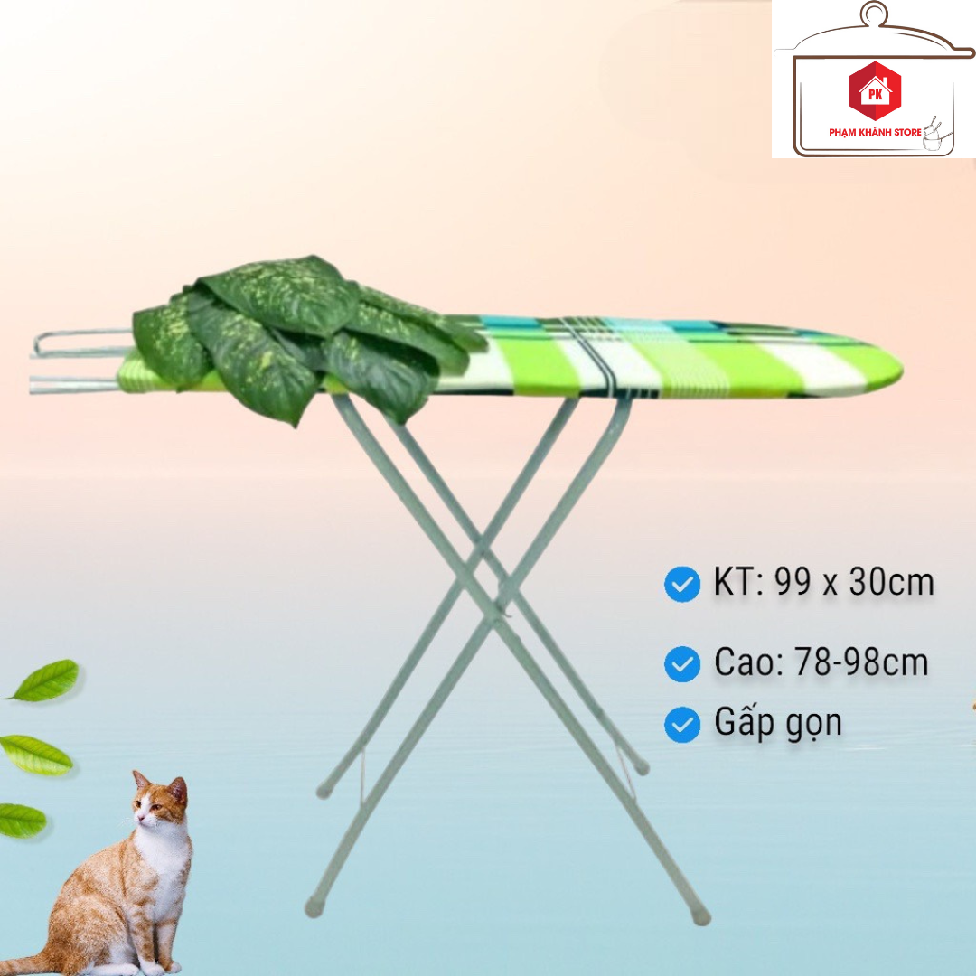 Bàn Để Ủi Quần Áo Điều Chỉnh Được Độ Cao Giao Màu Ngẫu Nhiên