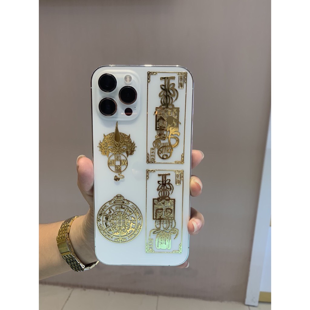 [HCM]Combo 4 linh phu như hình ( cầu tự ,tiền vào như nước ,phu thê ,chuyển vận) dán điện thoại