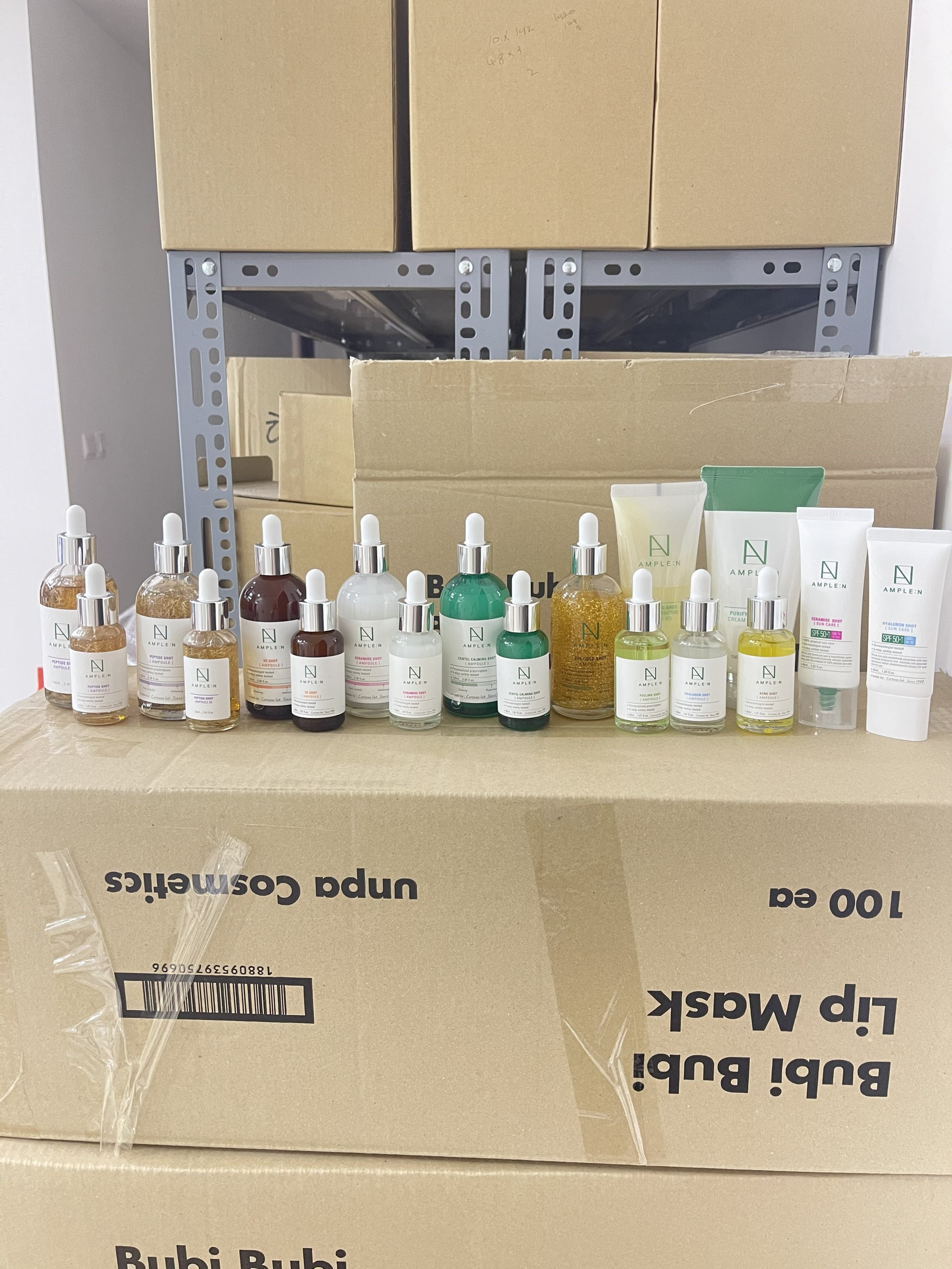 Tẩy da chết BHA bí đỏ AMPLE:N Purifying Shot