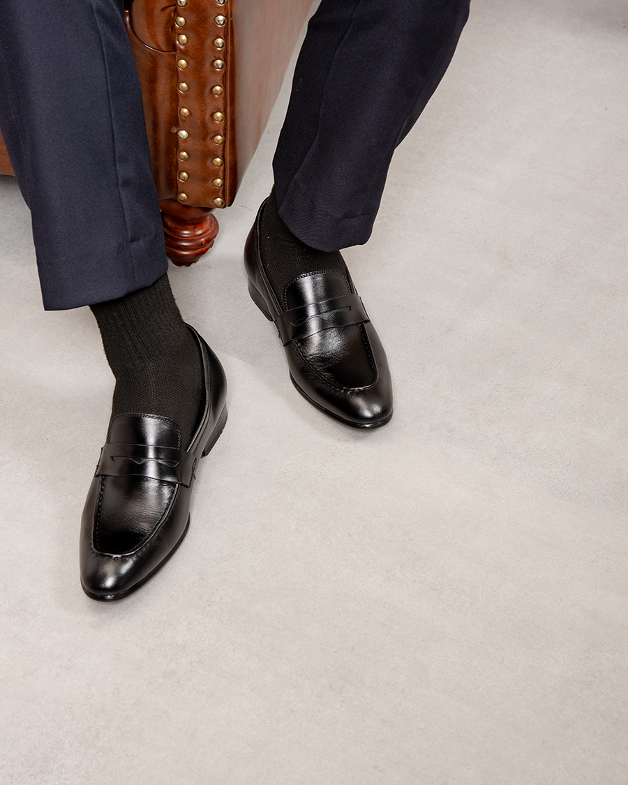[6] shoes height increasing Men T&TRA S1039 Black
