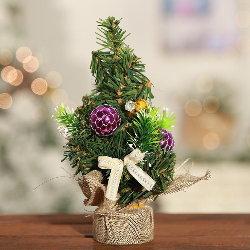 Cây thông noel nhí cao 20cm để bàn Mini