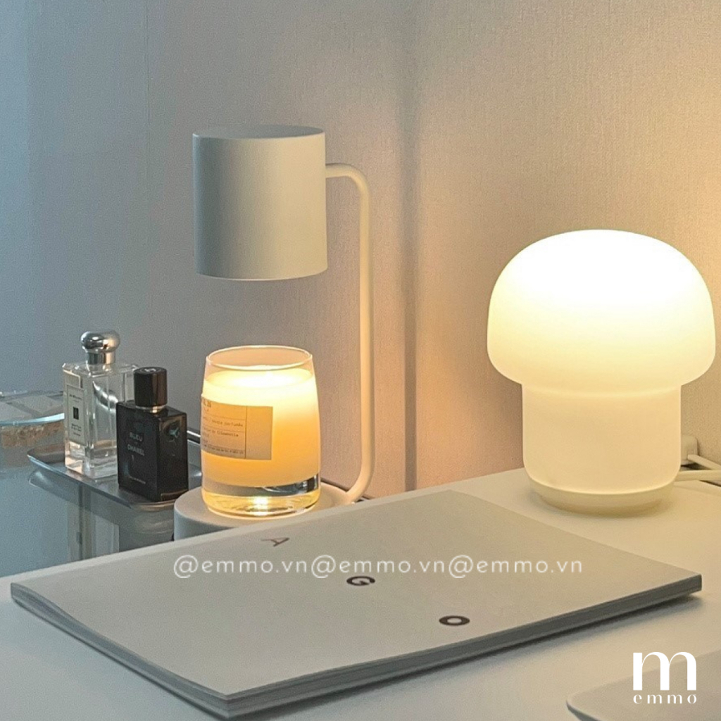 [TẶNG KÈM 2 BÓNG ĐỐT] ĐÈN ĐỐT NẾN THƠM EMMO BLISS