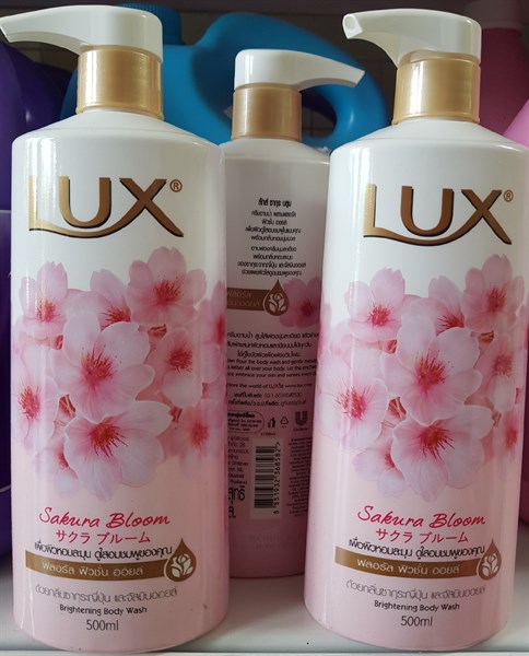 set 2 chai Sữa tắm Lux anh đào (Lux SaKuRa Bloom)