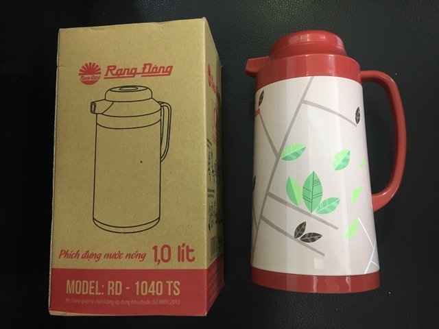 Phích nước 1lít Rạng Đông RD-1040 TS