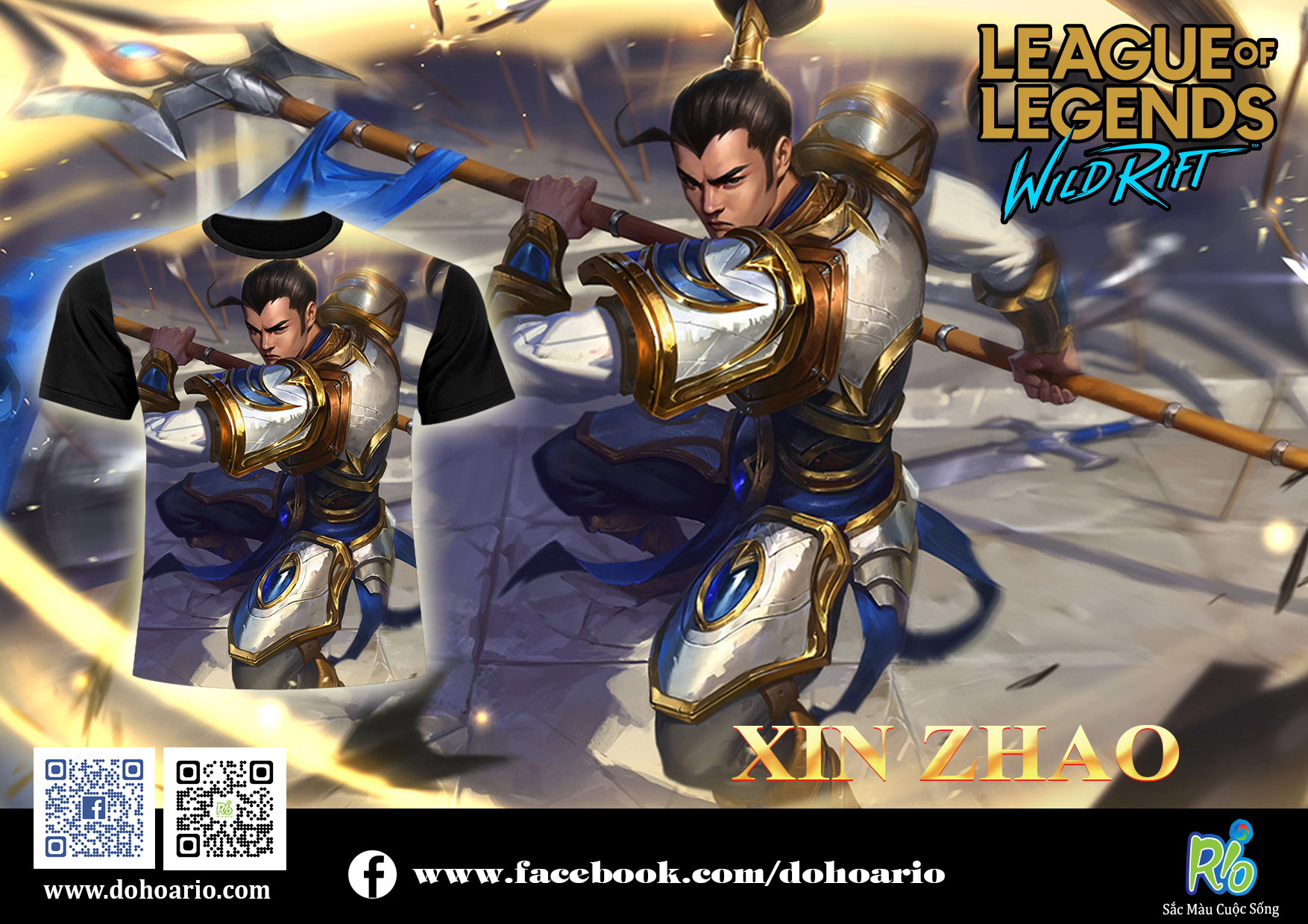 Áo LMHT - XIN ZHAO