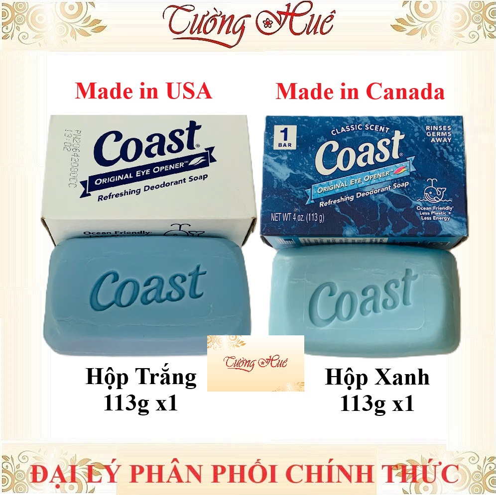 Xà Phòng Coast Cục - 113g (Có Lựa Chọn)