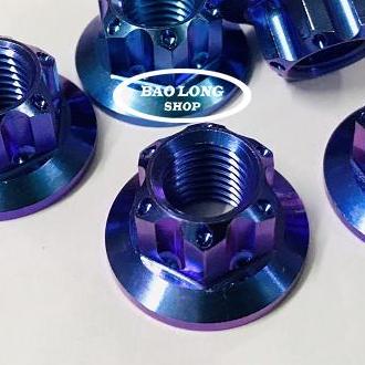 5 Ốc Tán TiTan GR5 8Li Xanh Tím (100%Titan) SIÊU RẺ