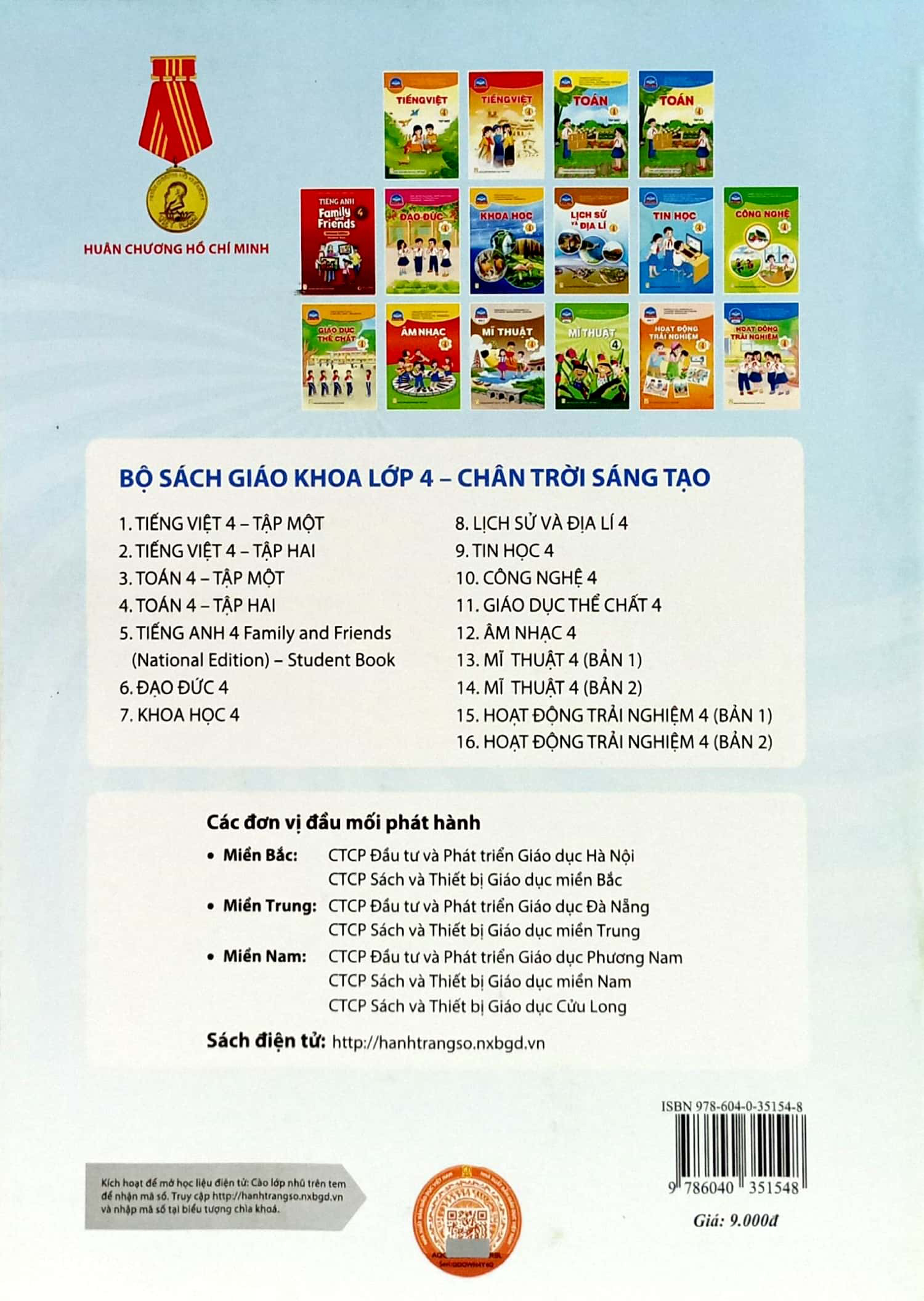 Sách Fahasa - Âm Nhạc 4 (Chân Trời Sáng Tạo) (2023)