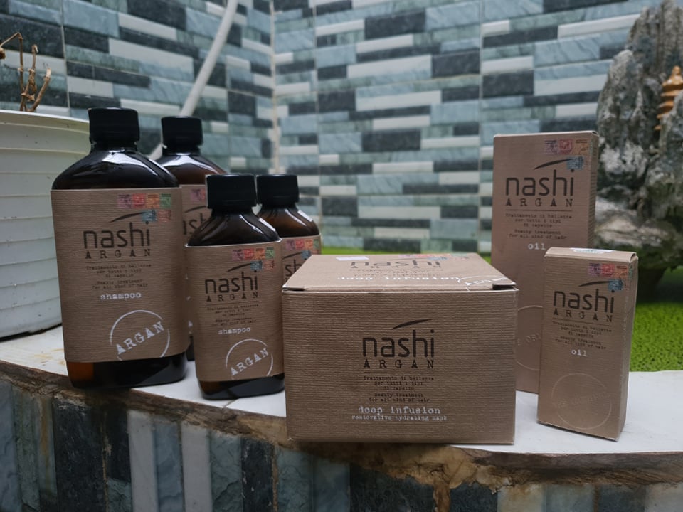 [ NASHI-CHÍNH HÃNG ] DẦU GỘI PHỤC HỒI HƯ TỔN NASHI ARGAN 200ML