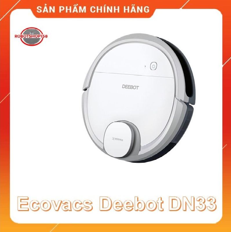Robot hút bụi lau nhà Ecovacs Deebot DN55/DN33-Hàng trưng bày- Tặng App Ecovacs home
