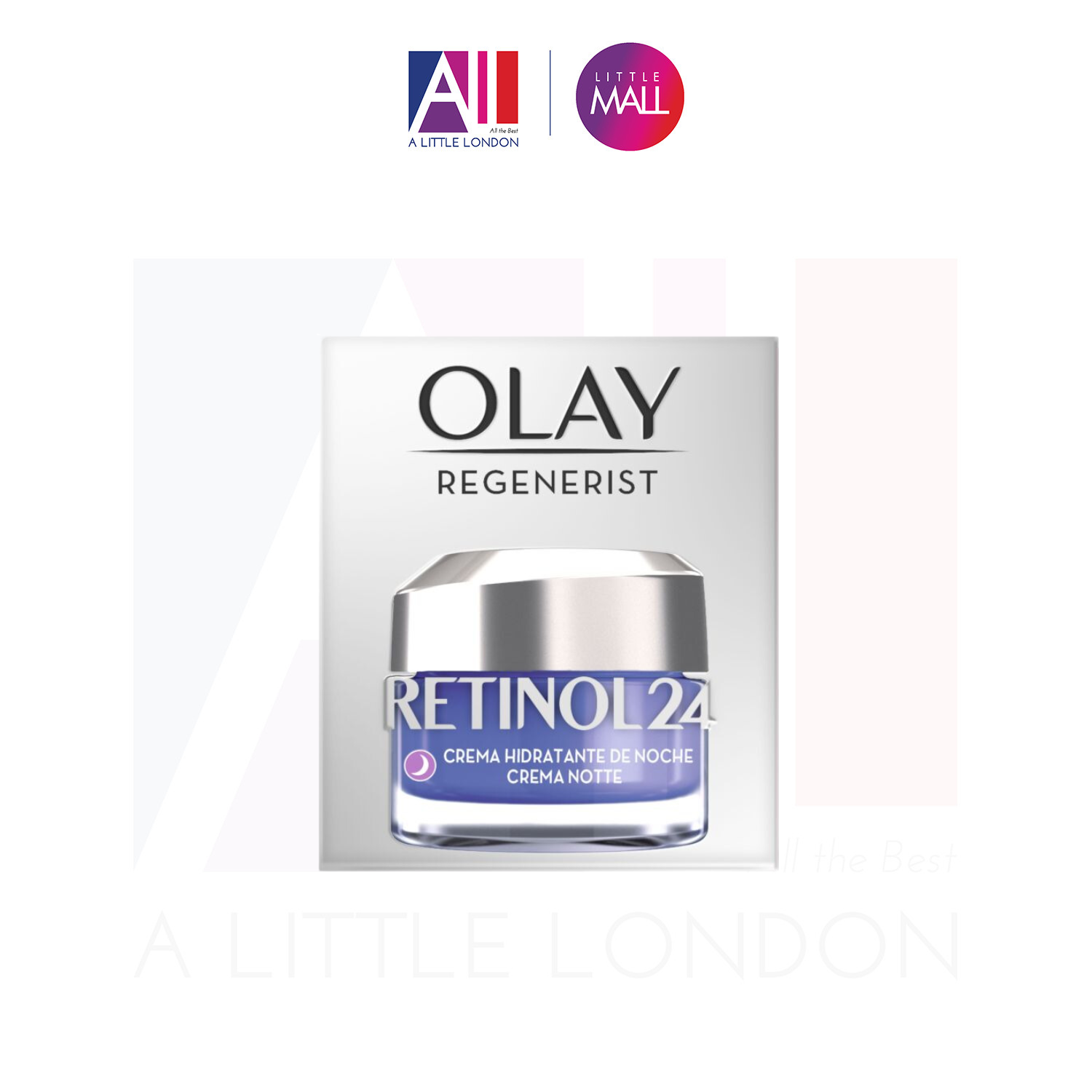 Kem dưỡng đêm chống lão hoá mạnh Olay Regenerist Retinol 24 Night Moisturiser (Bill Anh)