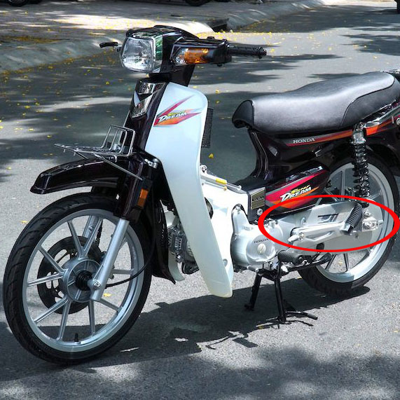 [ QUÁ CHẤT ] Bộ bọc sên (hộp xích ) xe SUPER - DREAM VIỆT